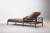 Vienna Outdoor Sun Lounge Aluminium