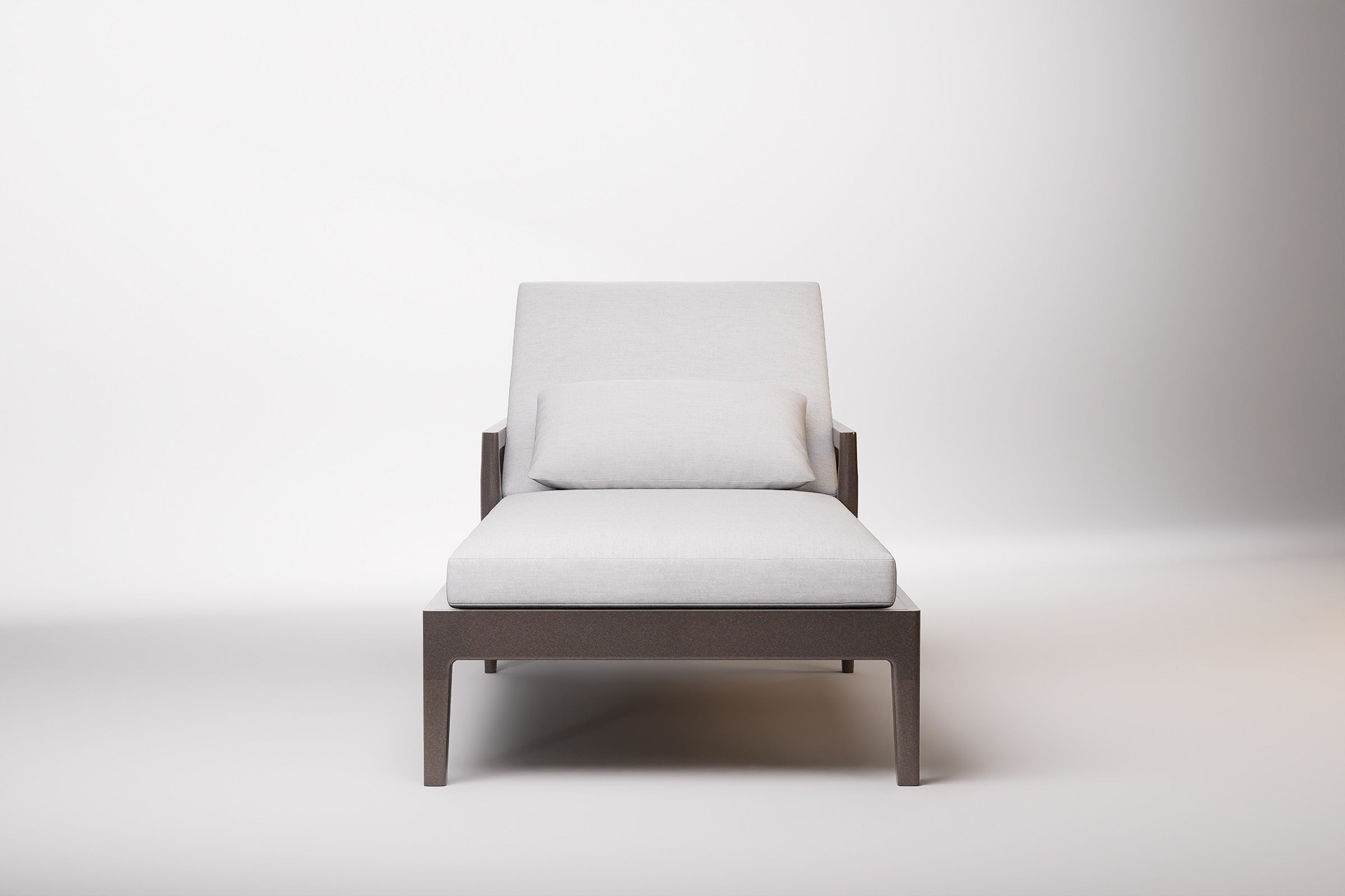 Vienna Outdoor Sun Lounge Aluminium