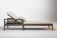 Vienna Outdoor Sun Lounge Aluminium
