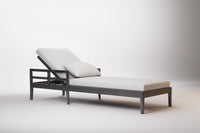 Vienna Outdoor Sun Lounge Aluminium