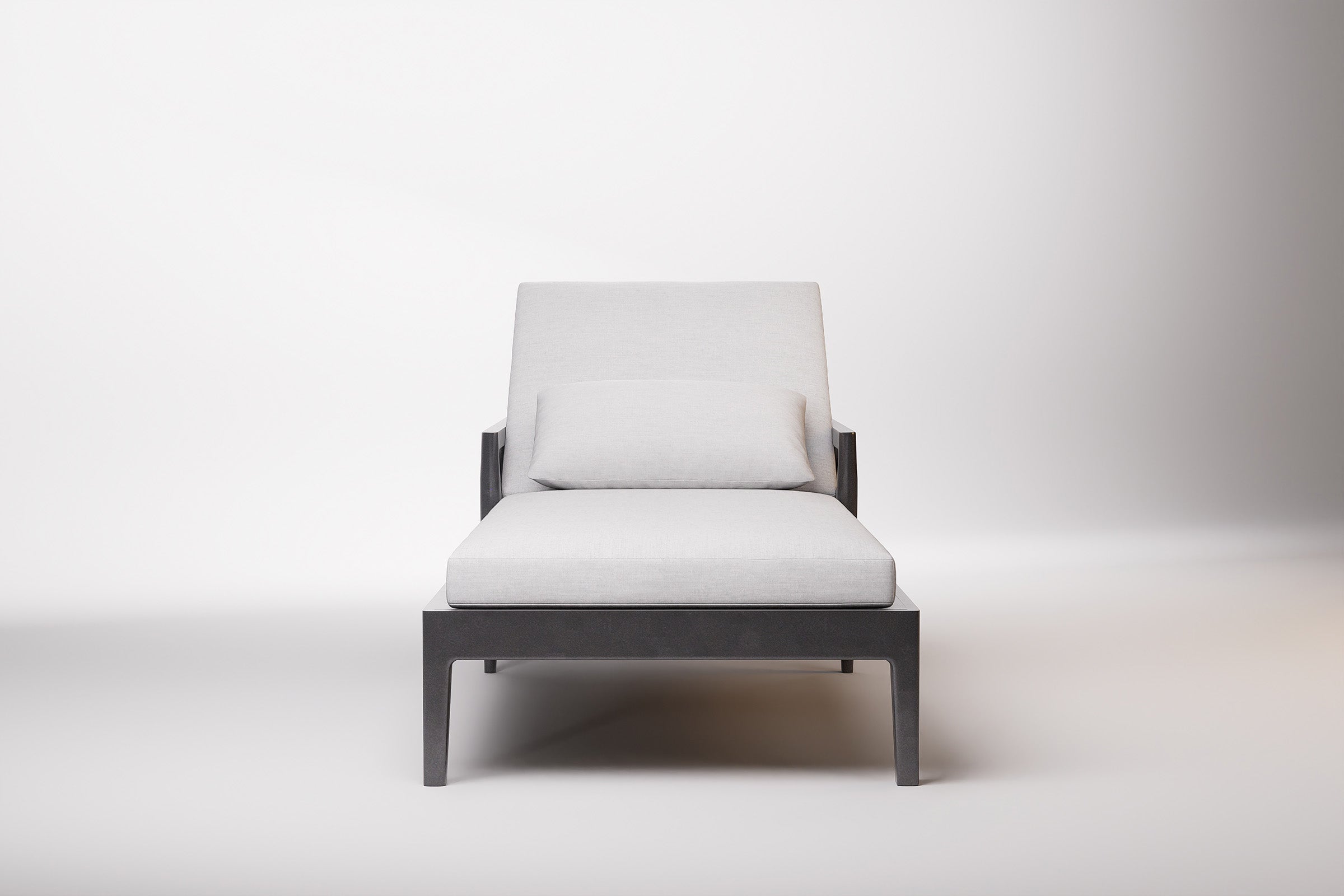 Vienna Outdoor Sun Lounge Aluminium