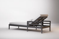 Vienna Outdoor Sun Lounge Aluminium