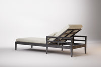 Vienna Outdoor Sun Lounge Aluminium