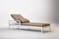 Vienna Outdoor Sun Lounge Aluminium