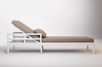Vienna Outdoor Sun Lounge Aluminium