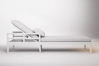 Vienna Outdoor Sun Lounge Aluminium