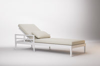 Vienna Outdoor Sun Lounge Aluminium