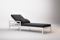 Vienna Outdoor Sun Lounge Aluminium