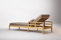 Vienna Outdoor Sun Lounge Teak