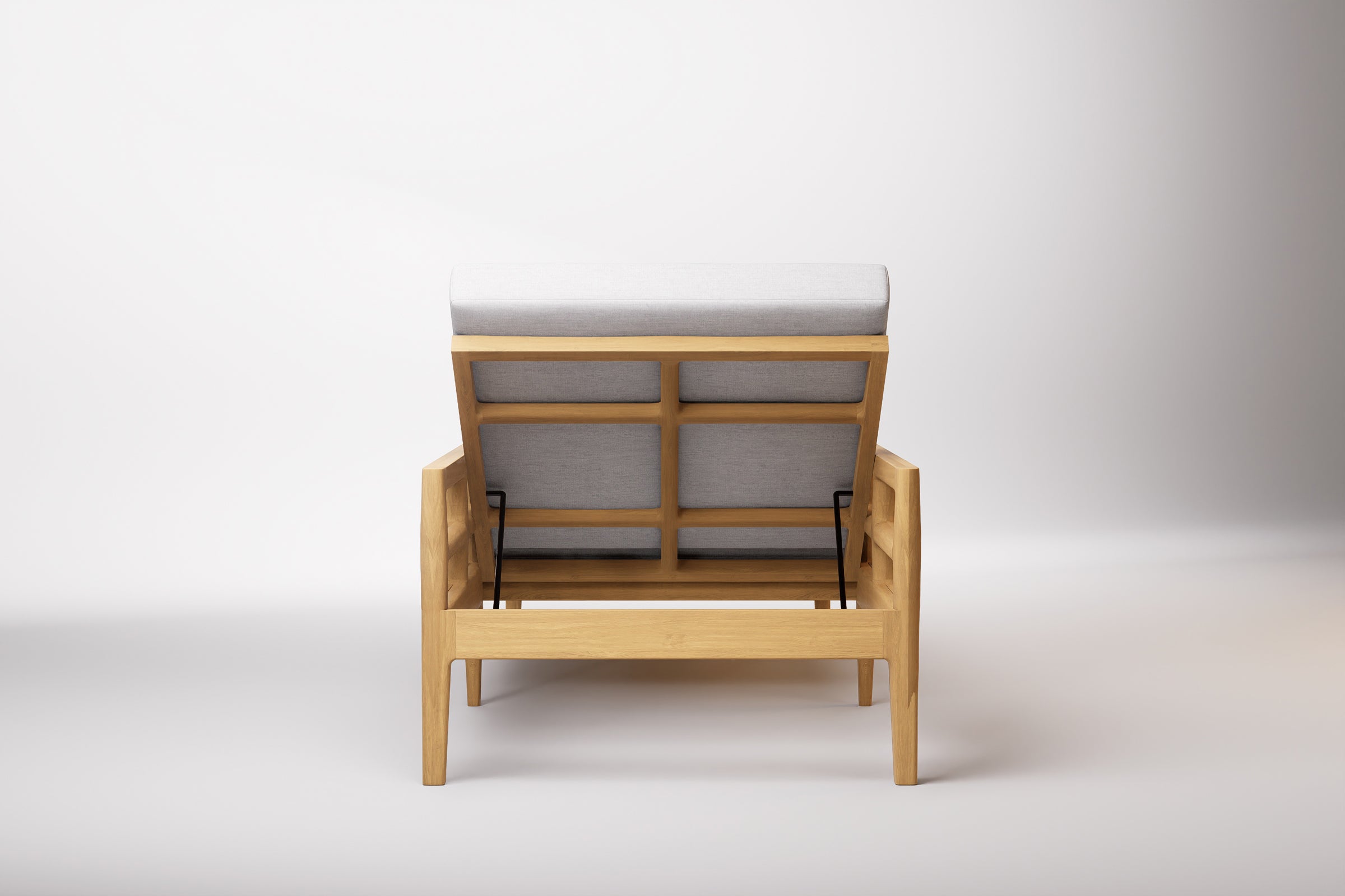 Vienna Outdoor Sun Lounge Teak