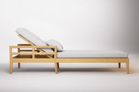 Vienna Outdoor Sun Lounge Teak