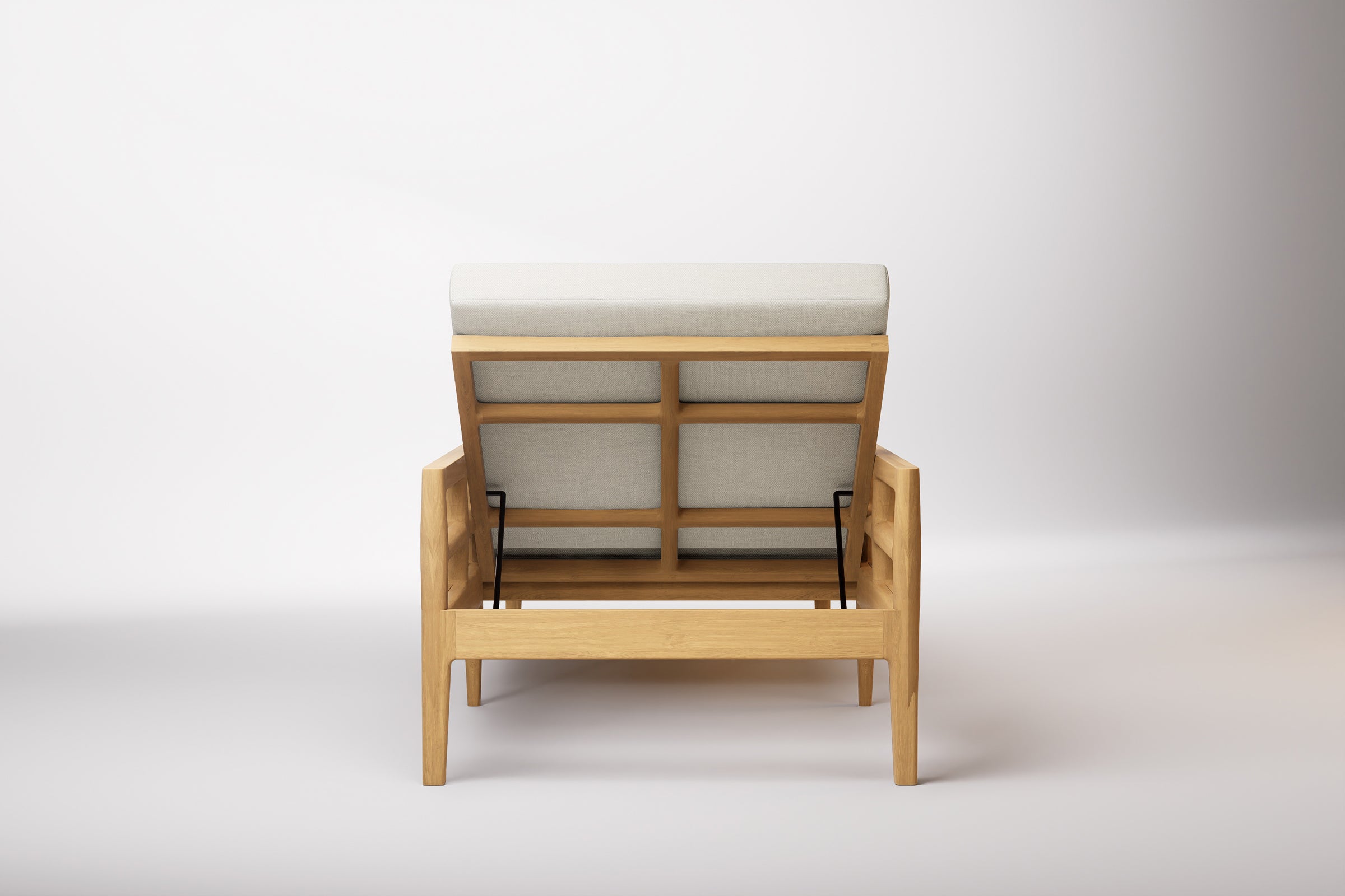 Vienna Outdoor Sun Lounge Teak