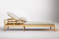 Vienna Outdoor Sun Lounge Teak