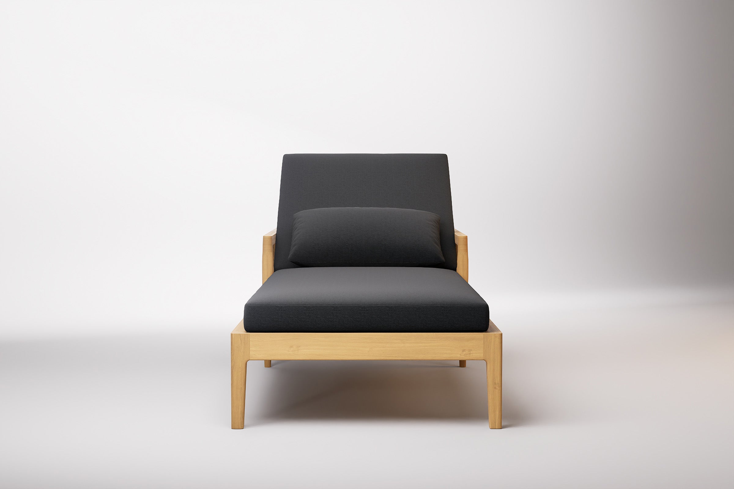 Vienna Outdoor Sun Lounge Teak