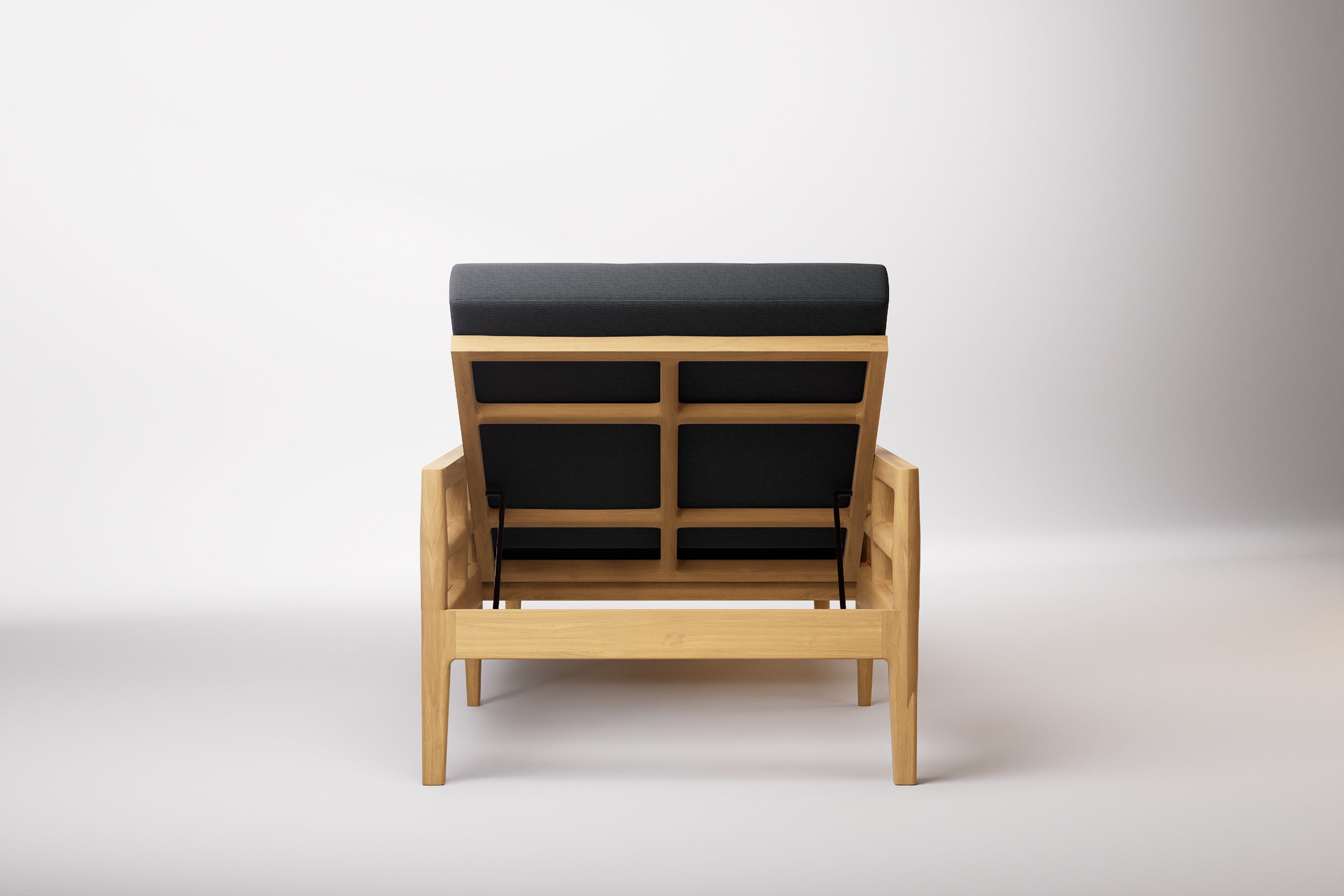 Vienna Outdoor Sun Lounge Teak