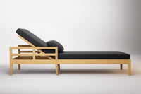 Vienna Outdoor Sun Lounge Teak