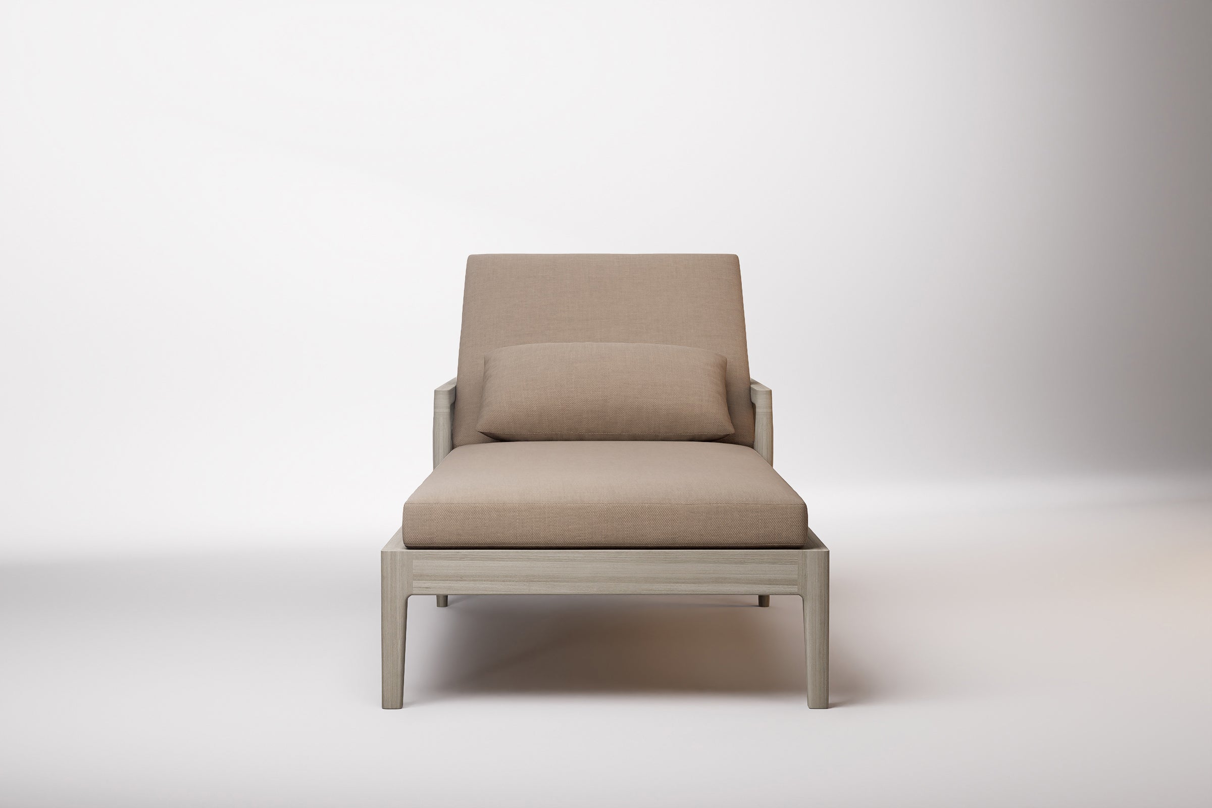 Vienna Outdoor Sun Lounge Teak