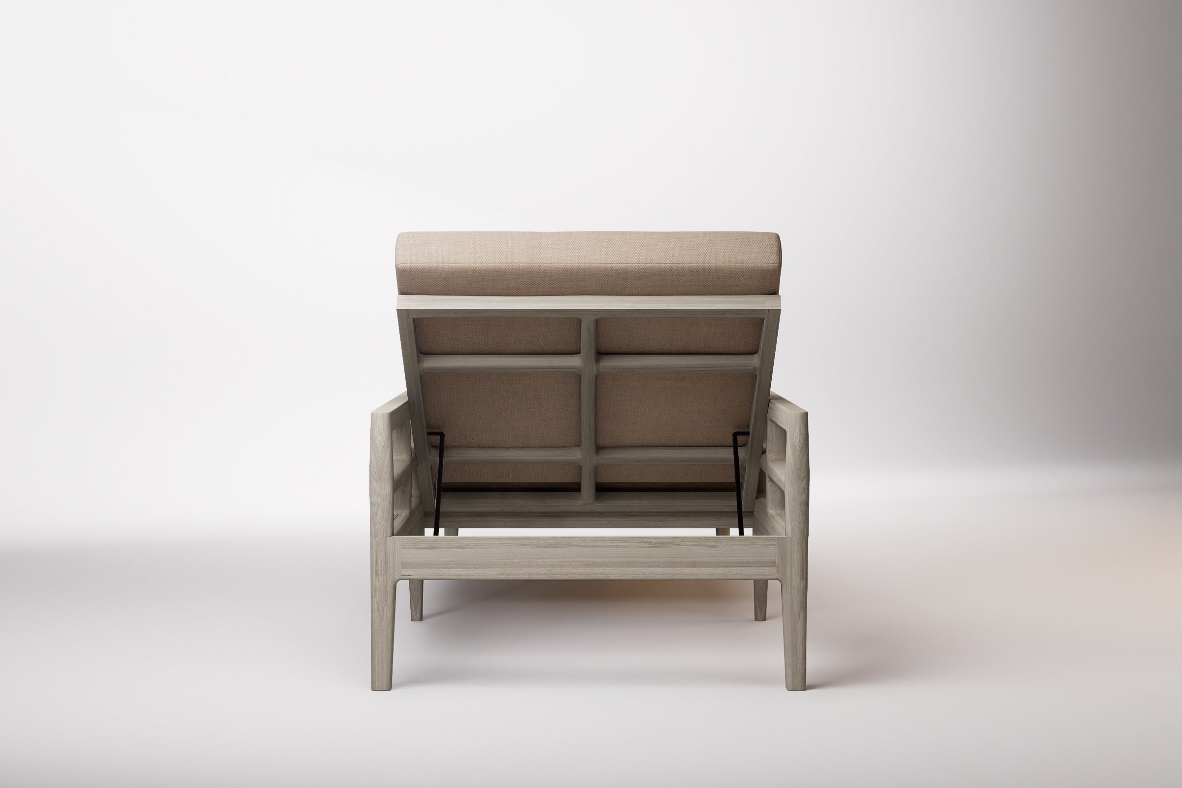 Vienna Outdoor Sun Lounge Teak
