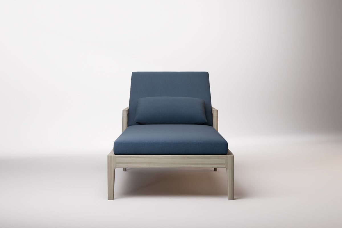 Vienna Outdoor Sun Lounge Teak