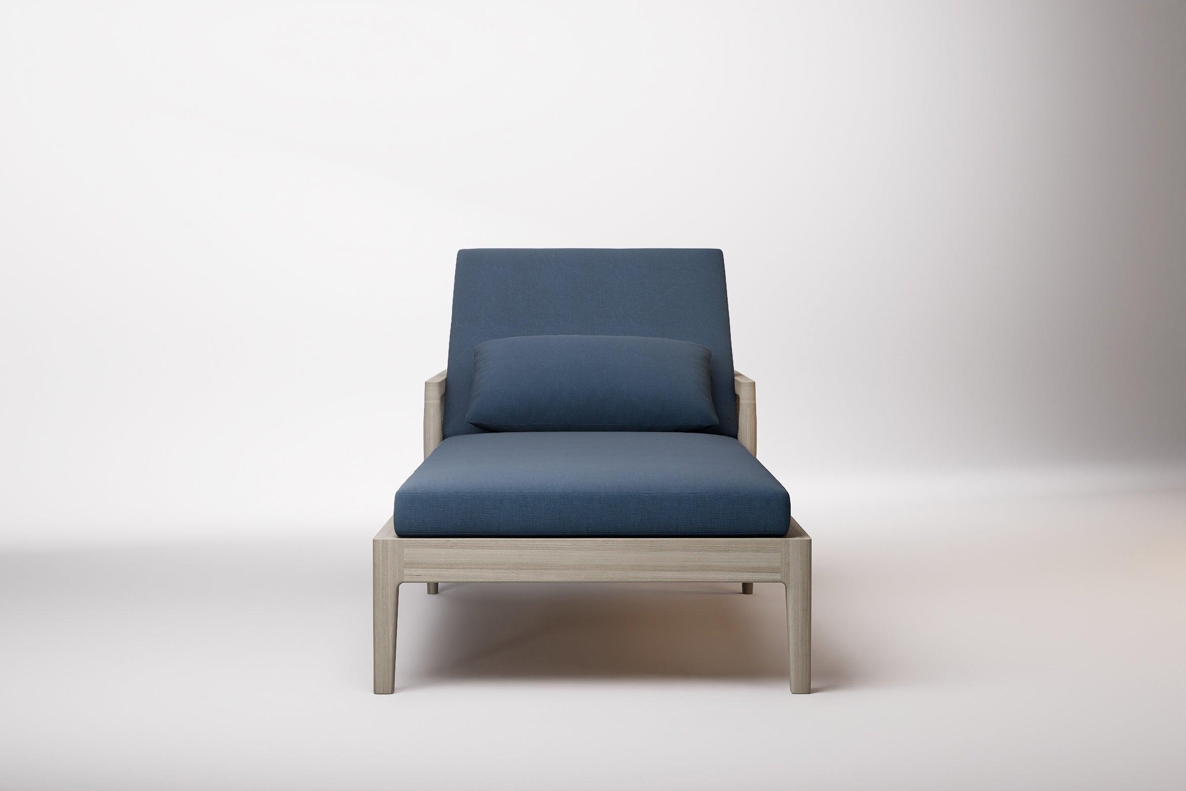 Vienna Outdoor Sun Lounge Teak