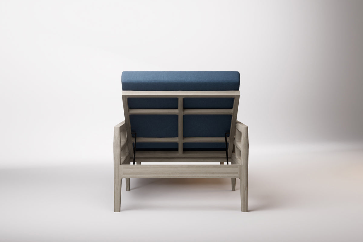 Vienna Outdoor Sun Lounge Teak
