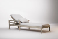 Vienna Outdoor Sun Lounge Teak
