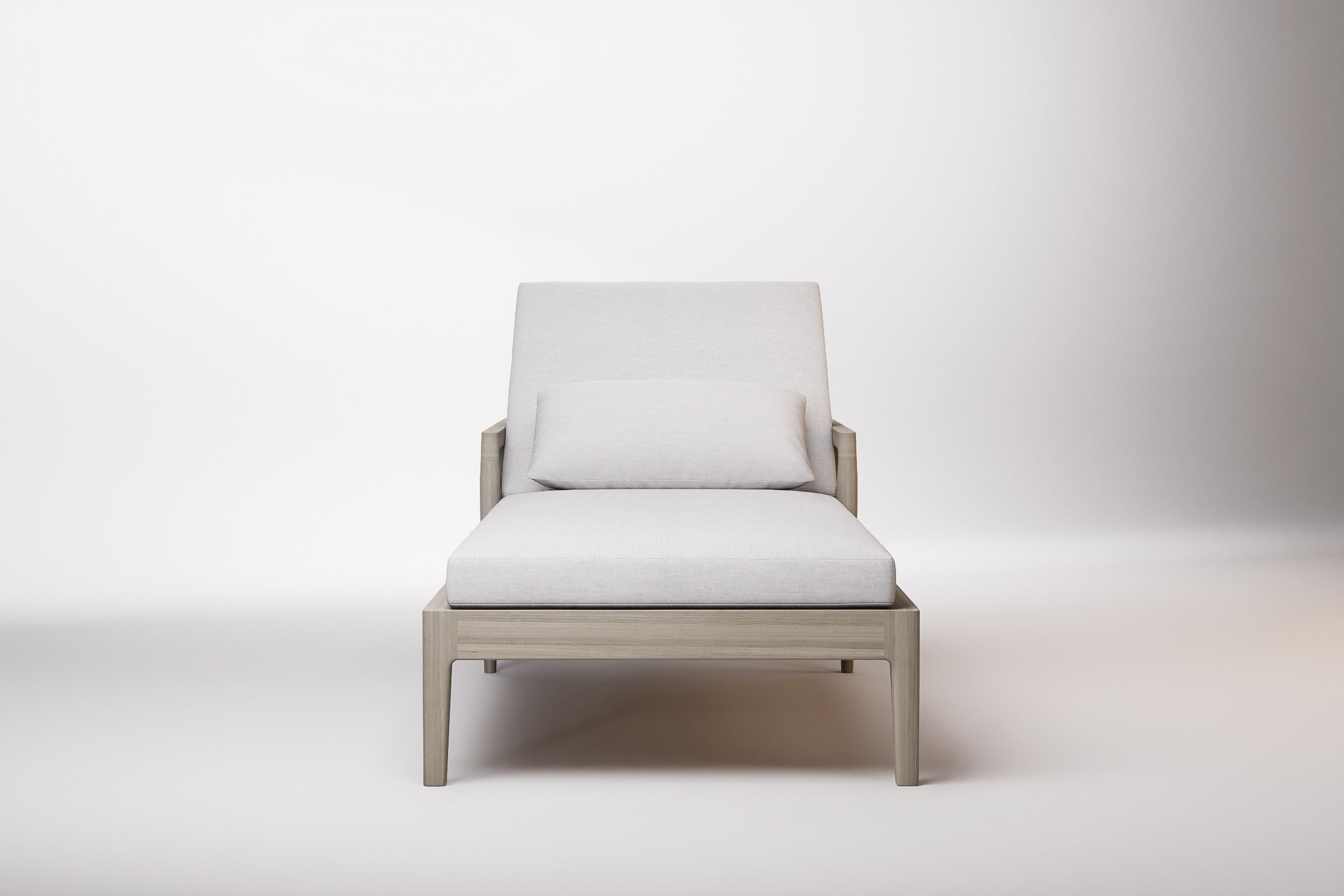 Vienna Outdoor Sun Lounge Teak