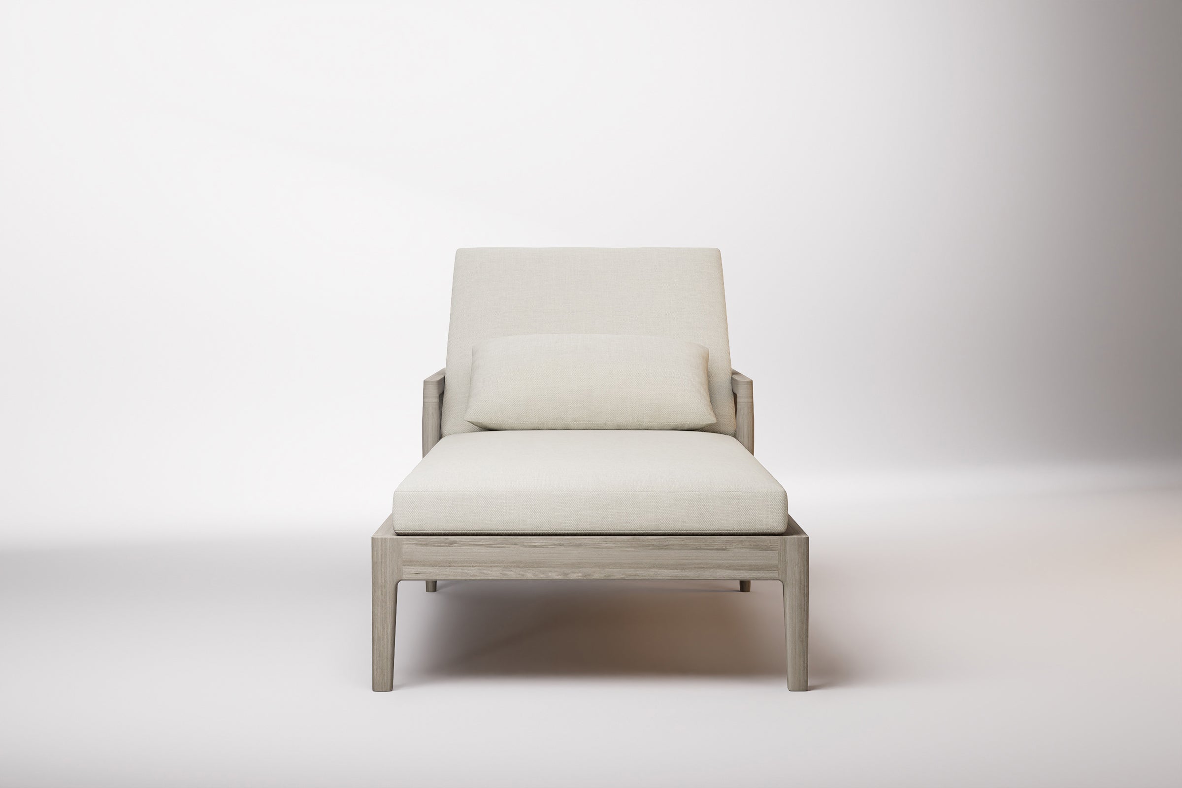 Vienna Outdoor Sun Lounge Teak