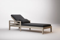 Vienna Outdoor Sun Lounge Teak