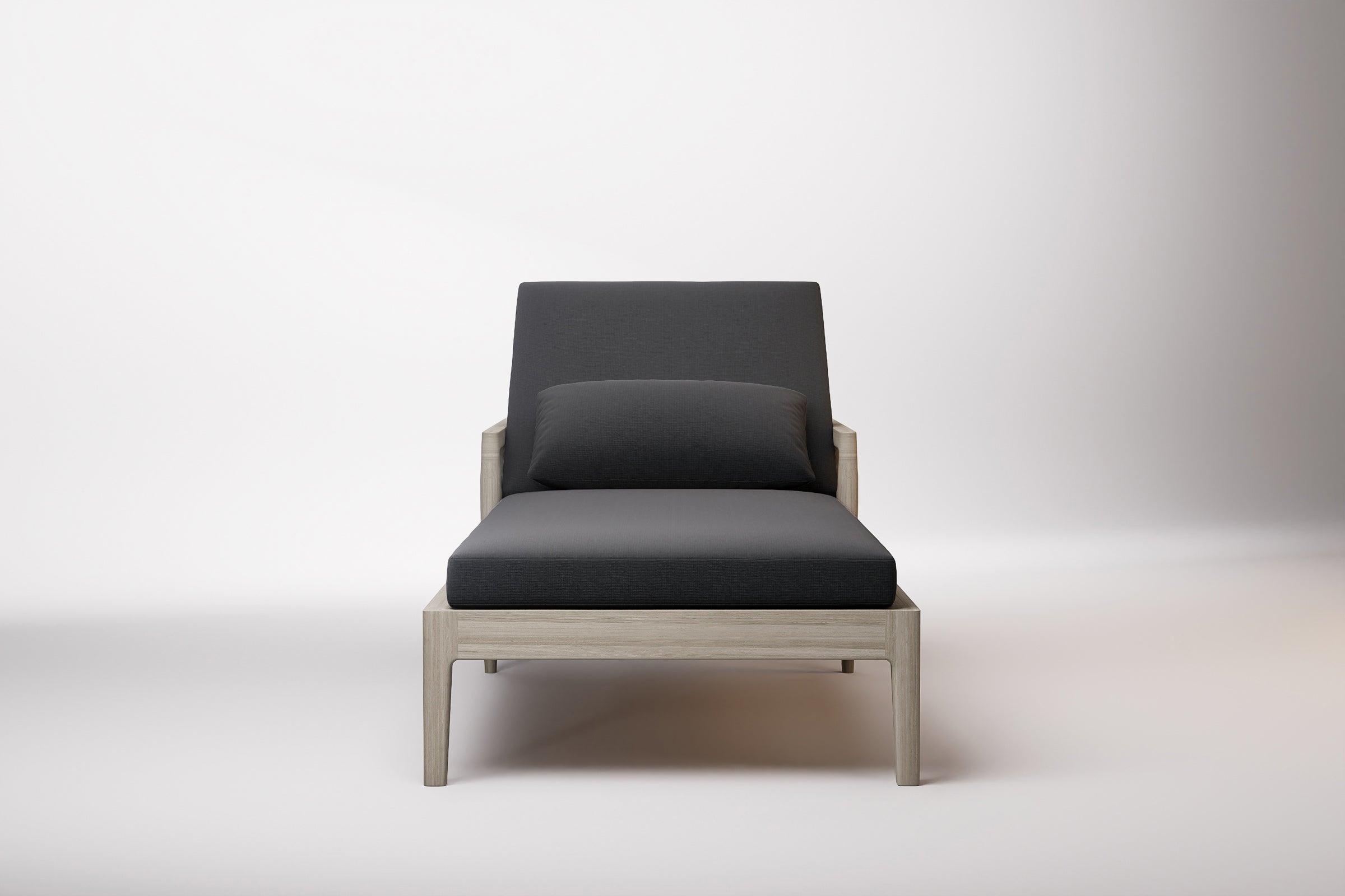 Vienna Outdoor Sun Lounge Teak