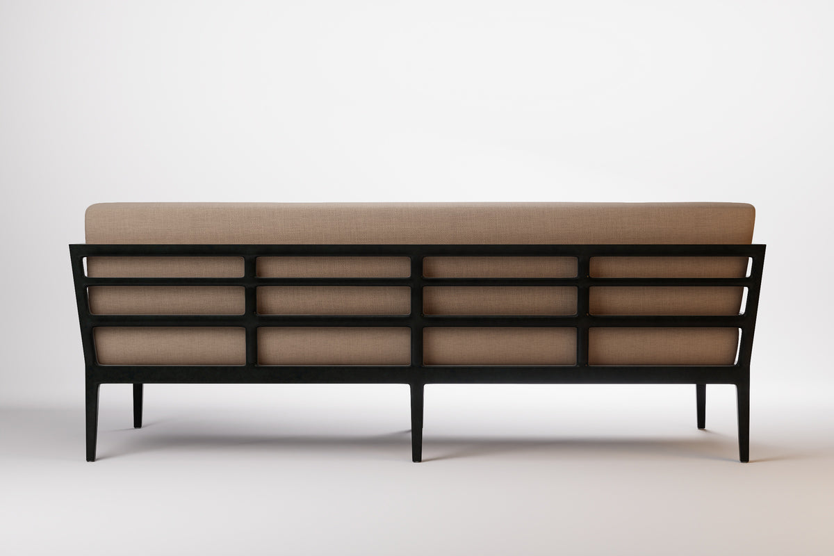 Vienna Outdoor Sofa 3 Seat Aluminium