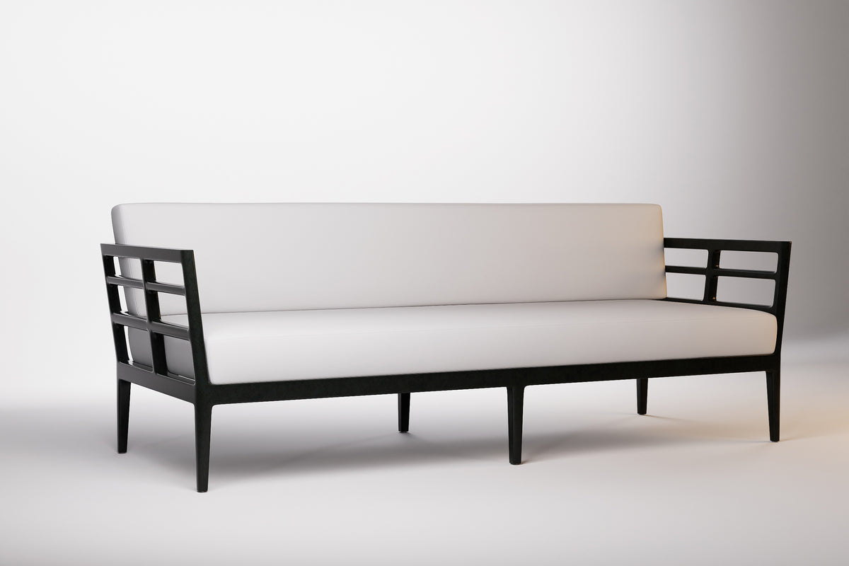 Vienna Outdoor Sofa 3 Seat Aluminium