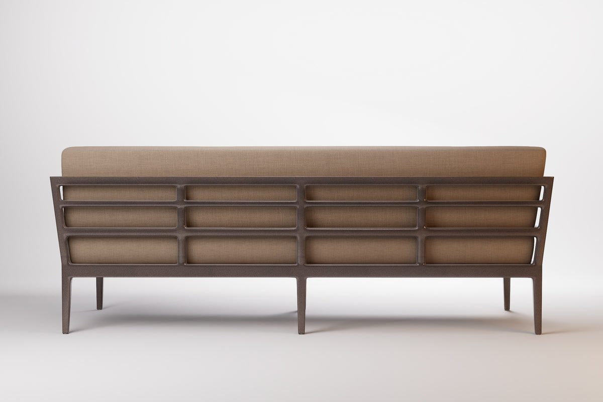 Vienna Outdoor Sofa 3 Seat Aluminium