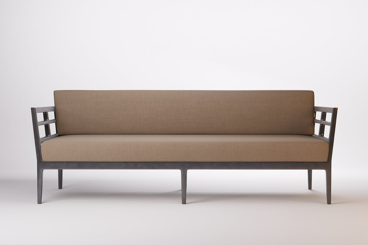 Vienna Outdoor Sofa 3 Seat Aluminium