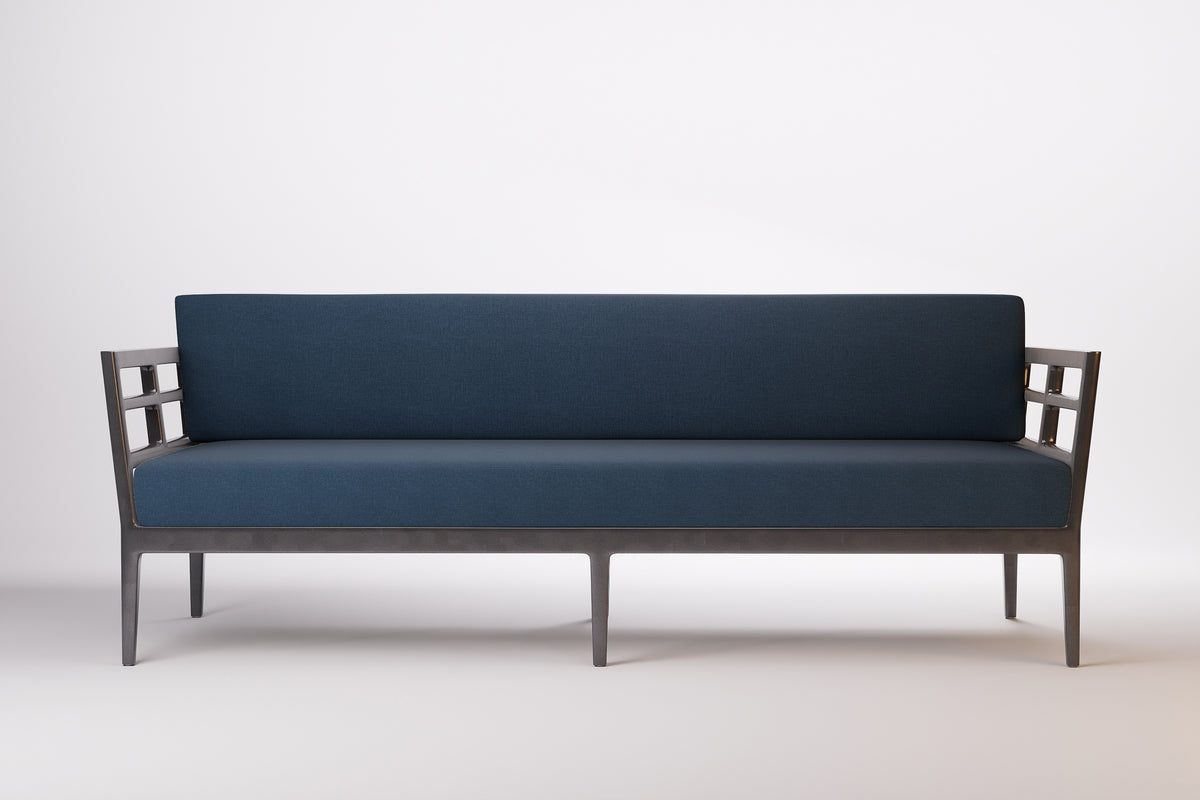 Vienna Outdoor Sofa 3 Seat Aluminium