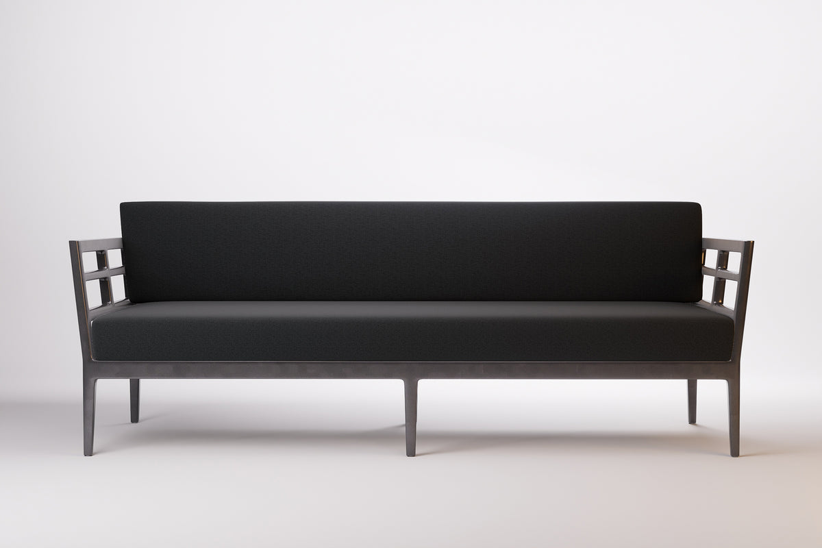 Vienna Outdoor Sofa 3 Seat Aluminium