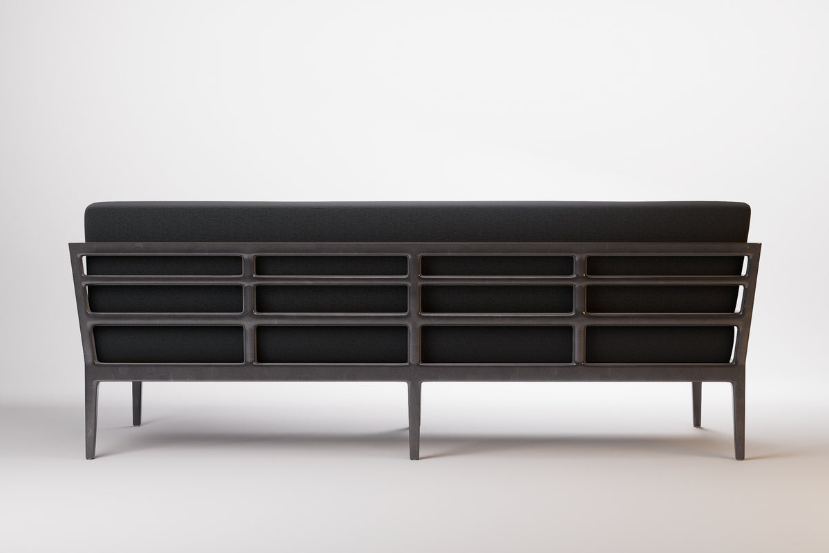Vienna Outdoor Sofa 3 Seat Aluminium
