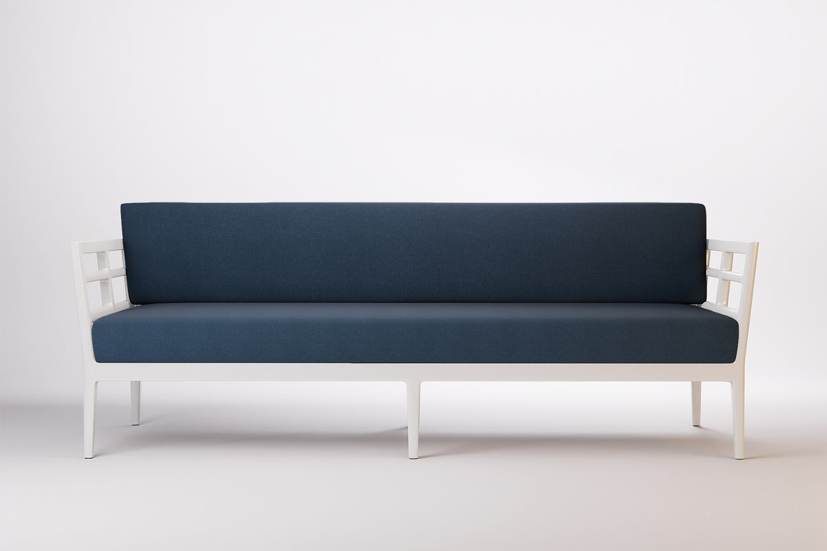 Vienna Outdoor Sofa 3 Seat Aluminium