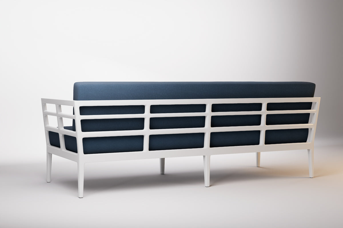 Vienna Outdoor Sofa 3 Seat Aluminium