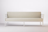 Vienna Outdoor Sofa 3 Seat Aluminium