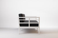 Vienna Outdoor Sofa 3 Seat Aluminium