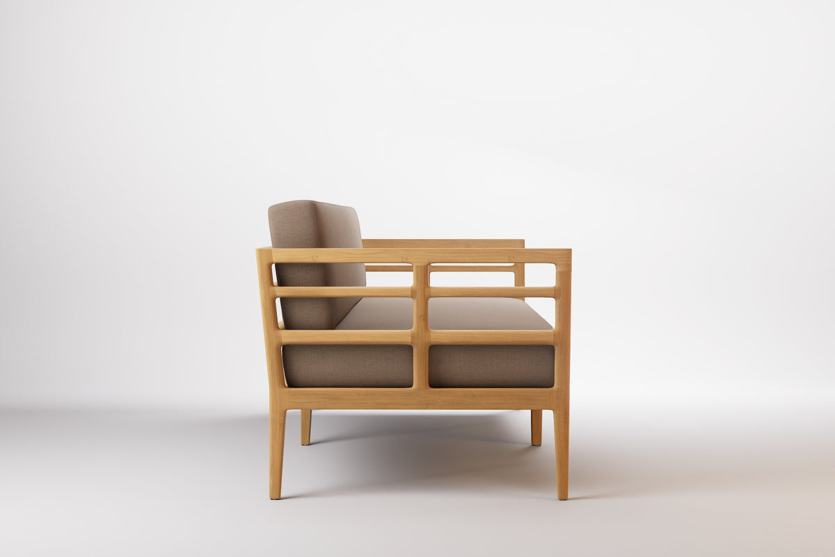 Vienna Outdoor Sofa 3 Seat Teak