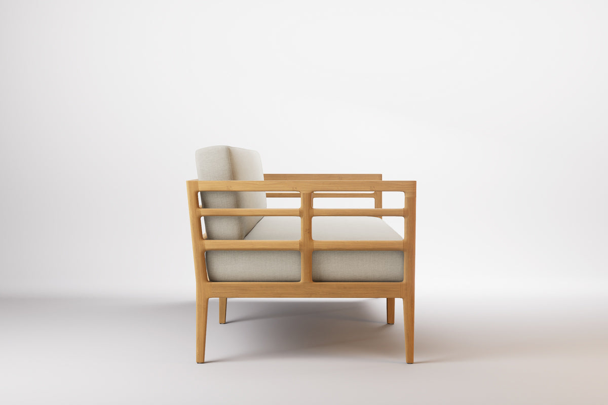 Vienna Outdoor Sofa 3 Seat Teak
