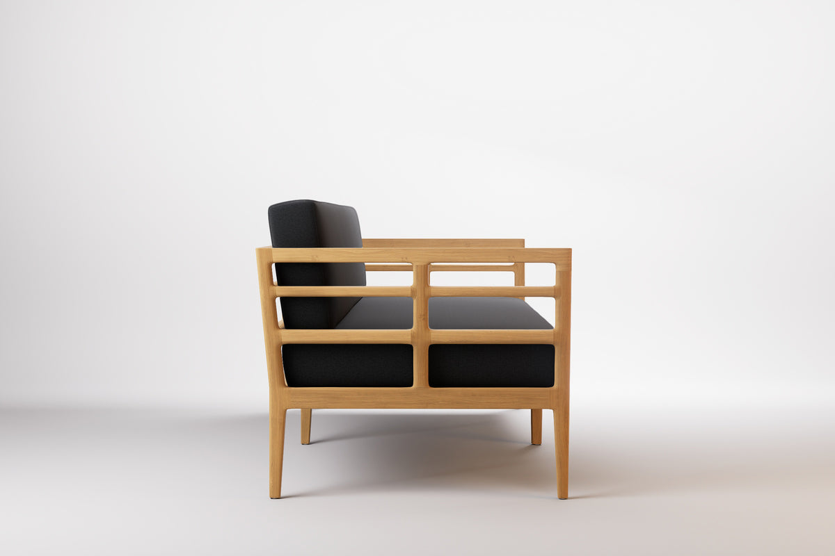 Vienna Outdoor Sofa 3 Seat Teak