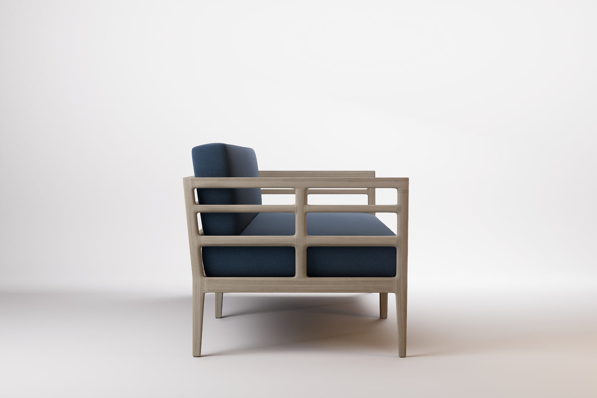 Vienna Outdoor Sofa 3 Seat Teak