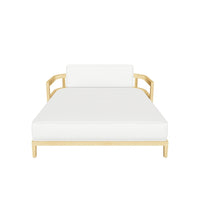 Rome Double Outdoor Daybed Teak