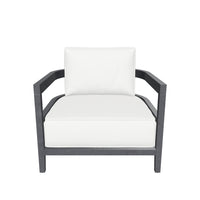 Rome Outdoor Lounge Armchair Aluminium