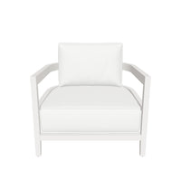 Rome Outdoor Lounge Armchair Aluminium