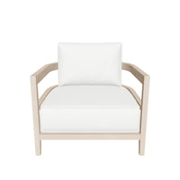Rome Outdoor Lounge Armchair Teak